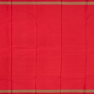 Maroon Handloom Kanchipuram Silk Saree With Elephant Buttas-Maroon