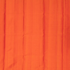 Maroon Handloom Kanchipuram Silk Saree With Annam Motifs In Border-Maroon