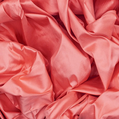 Light Peach Handloom 9 Yards Korvai Silk Saree With Contrast Border-Light Peach