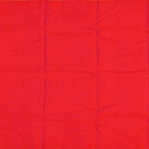 Magenta Handloom Kanchipuram Silk Saree With Floral Motifs -Magenta