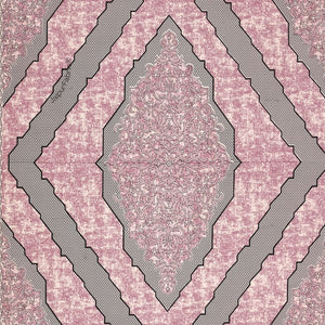 Divine Yantra Blush Harmony Pure Cotton King Size Bedsheet