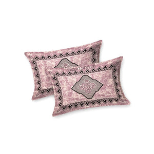 Divine Yantra Blush Harmony Pure Cotton King Size Bedsheet