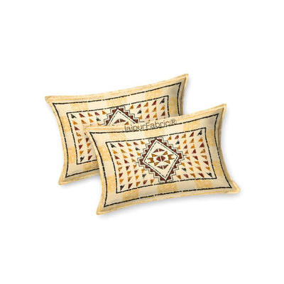 Golden Infinite Prosperity Pure Cotton King Size Bedsheet