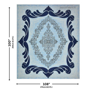 Lakshmi Rath Sapphire Glory Pure Cotton King Size Bedsheet