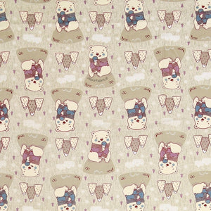 Artist of the Future Light Beige Soft Cotton Kids Bed Sheet