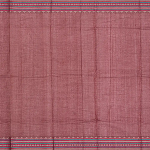 Maroon Handloom Kanchi Cotton Saree With Gandaberunda Buttas-Maroon