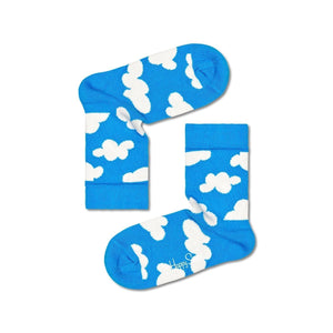 Happy Socks Unisex Cloudy Crew Length Socks for Kids