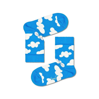 Happy Socks Unisex Cloudy Crew Length Socks for Kids