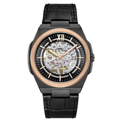 Kenneth Cole Mechanical Black Dial Men 43mm