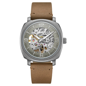 Kenneth Cole Mechanical Hand Wound Silver Dial Men 39mm