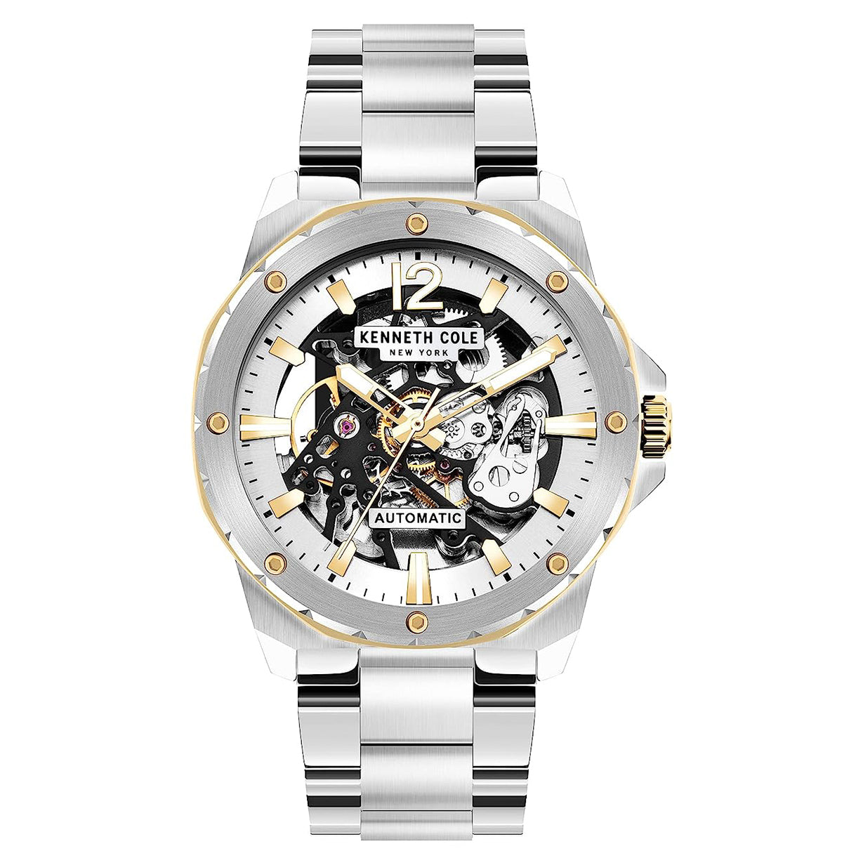 Kenneth Cole Automatic White Dial Men 42mm