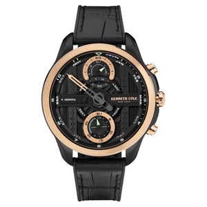 Kenneth Cole Analog Black Dial Men 44mm