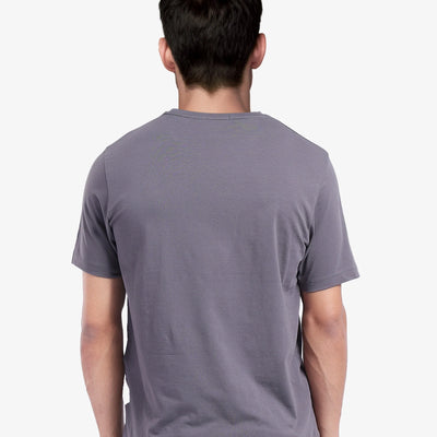 Rare Rabbit Men Ker Light Grey Short Sleeve Crew Neck Graphic Print T-Shirt