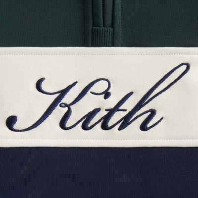 Kith Baby Color-Blocked Hunter Quarter Zip - Nocturnal
