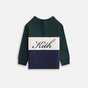 Kith Baby Color-Blocked Hunter Quarter Zip - Nocturnal