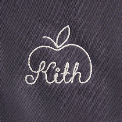 Kith Baby Full Zip Nelson Hoodie - Battleship