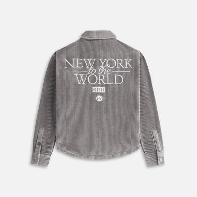 Kith Kids Rowan Cord Shirt - Astro