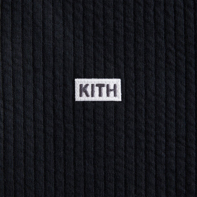 Kith Kids Quilted Harrison Hoodie - Black