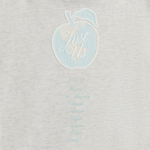 Kith Kids New York to the World Hoodie - Light Heather Grey