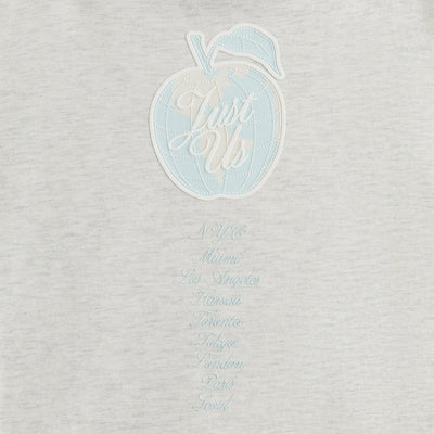 Kith Kids New York to the World Hoodie - Light Heather Grey