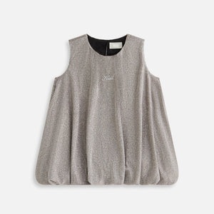 Kith Kids Novelty Bubble Hem Dress - Silver