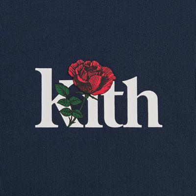 Kith Rose Serif Tee - Nocturnal