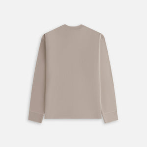 Kith Women Oversized Sonoma Sueded Long Sleeve - Quicksand