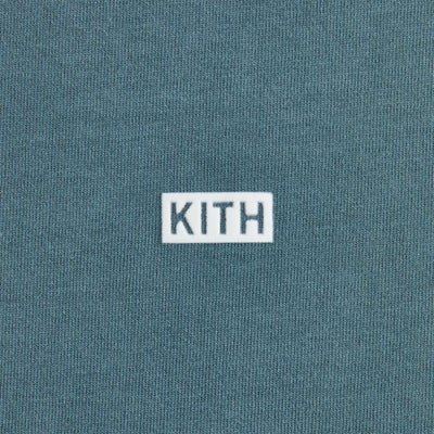 Kith Women Mock Neck Vintage Sueded Tee - Anchor