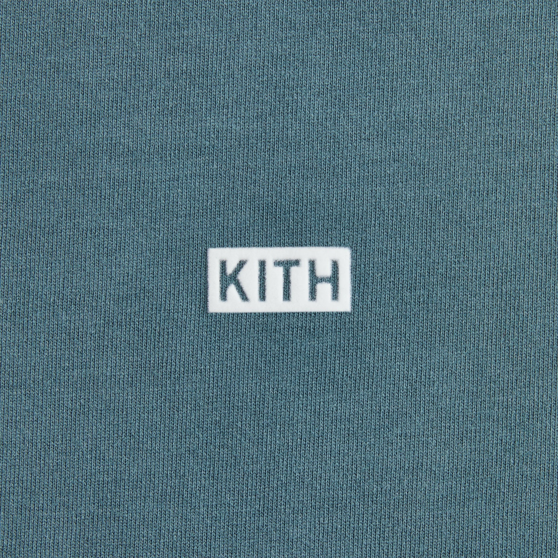 Kith Women Mock Neck Vintage Sueded Tee - Anchor