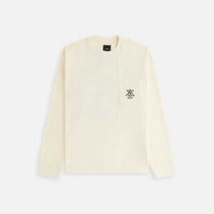 Kith Women Oversized Sonoma Crest Long Sleeve - Muslin