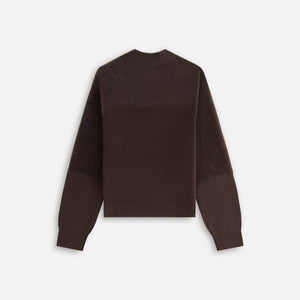 Kith Women Presley Blocked Mohair Zip Sweater - Incognito
