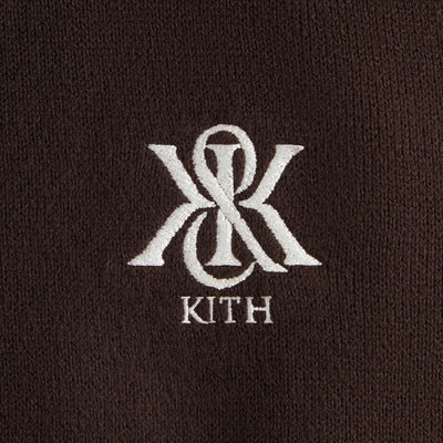 Kith Women Presley Blocked Mohair Zip Sweater - Incognito
