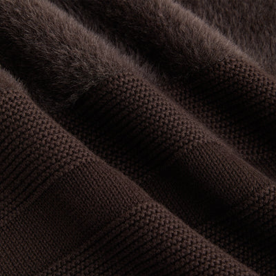 Kith Women Presley Blocked Mohair Zip Sweater - Incognito