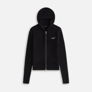 Kith Women Faryn Hooded Zip Sweater - Black