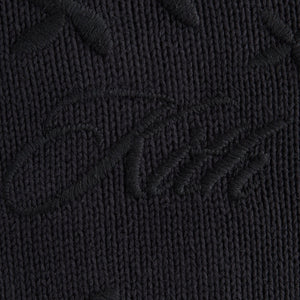 Kith Women Oversized Wyler Floral Full Zip Sweater - Black