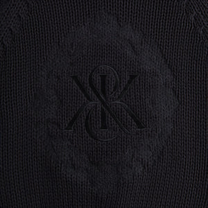 Kith Women Celyse Crest Sweater Hoodie - Black