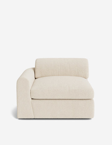 Ivory Modern Boucle