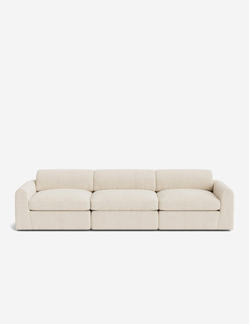 Ivory Modern Boucle