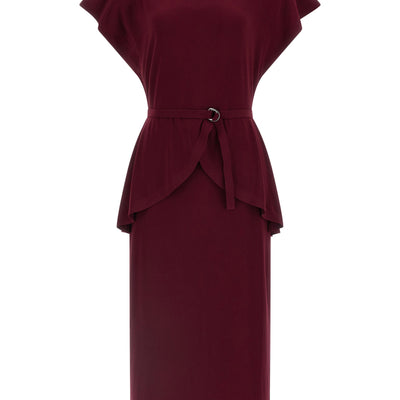 Norma Kamali Peplum Dress
