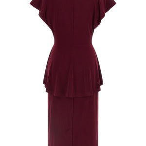 Norma Kamali Peplum Dress