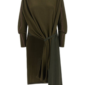 Kiko Kostadinov Edler Godet Dress