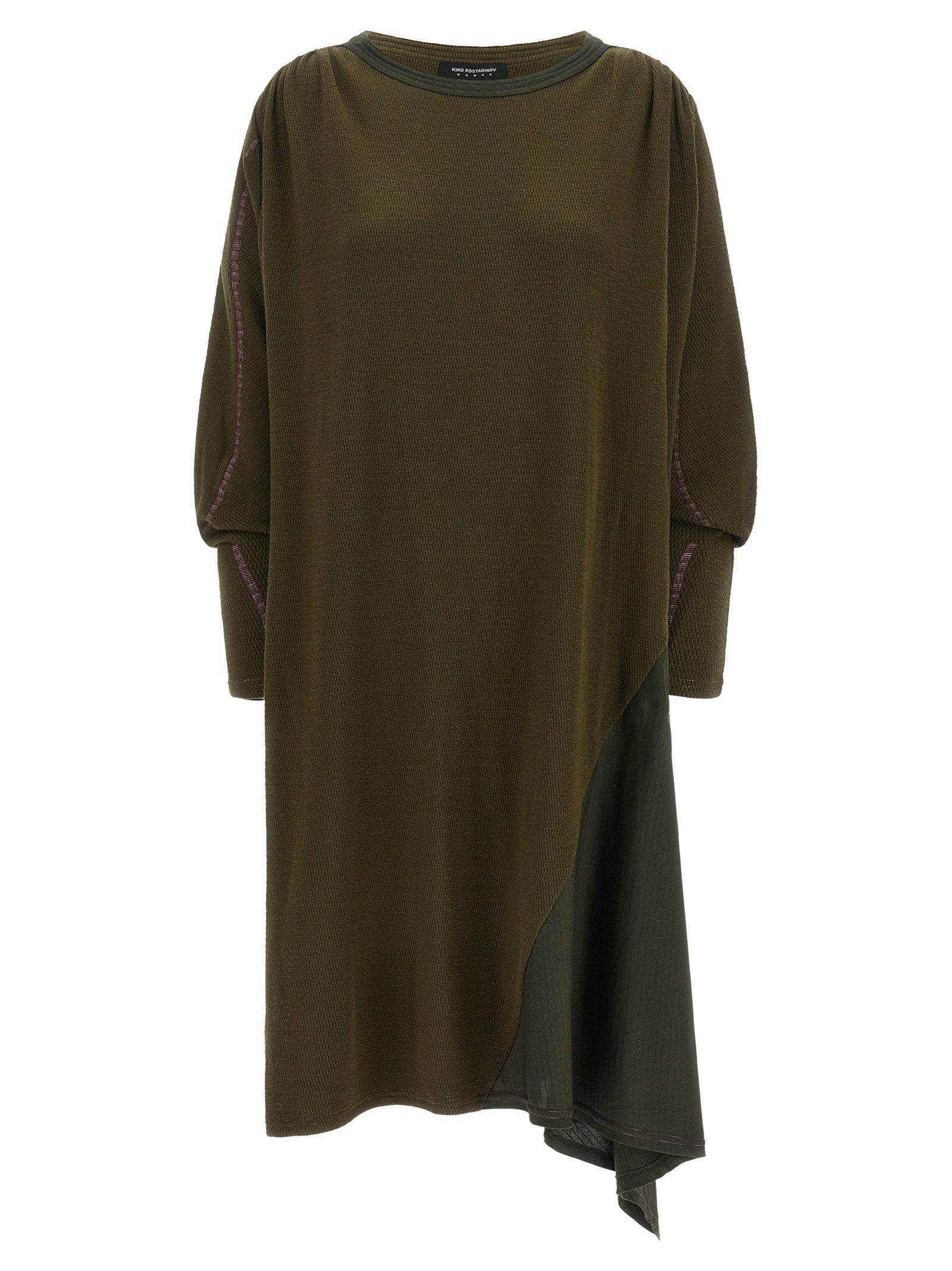 Kiko Kostadinov Edler Godet Dress