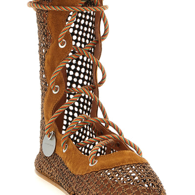 Kiko Kostadinov Reticella Ankle Boots