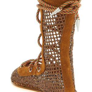 Kiko Kostadinov Reticella Ankle Boots