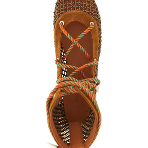 Kiko Kostadinov Reticella Ankle Boots