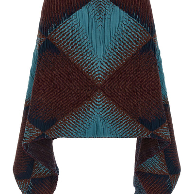 Kiko Kostadinov Ikat Argyle Skirt