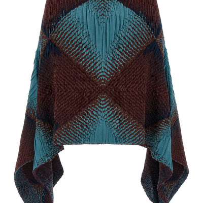 Kiko Kostadinov Ikat Argyle Skirt