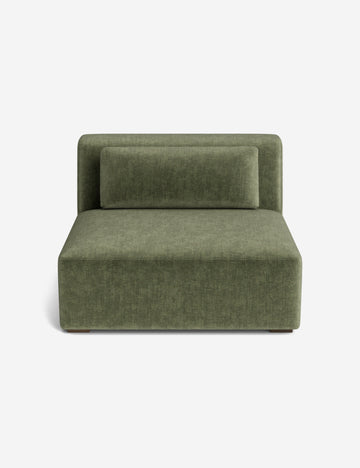 Moss Performance Striated Velvet