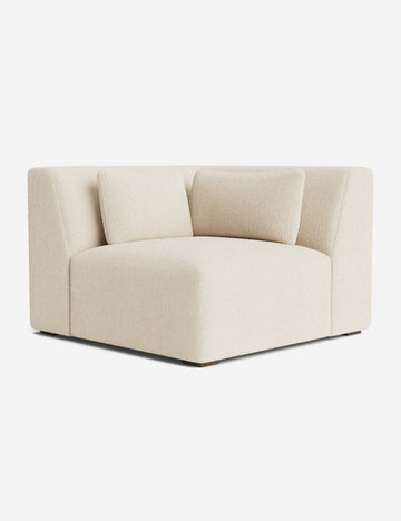 Ivory Modern Boucle
