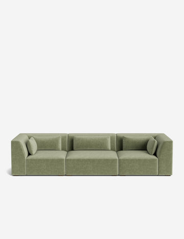 Sage Performance Striated Velvet